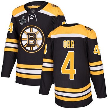 NHL Bruins #4 Bobby Orr Schwarz Heim 2019 Stanley Cup Final Bound